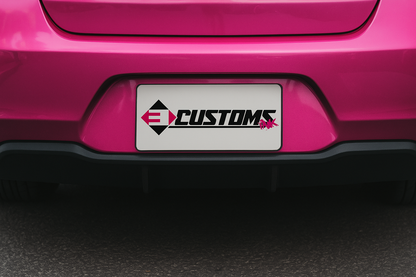Magnetic License Plate